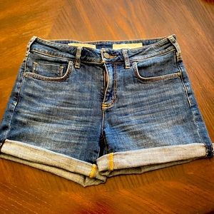 Anthropologie jean shorts